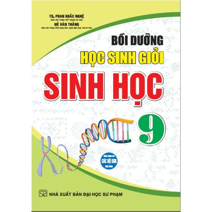 Sách Combo Luyện Thi Vào Lớp 10 Chuyên Môn Sinh Học+Bồi Dưỡng Học Sinh Giỏi Sinh Học 9 + bộ đề ôn thi vào lớp 10-HAGG