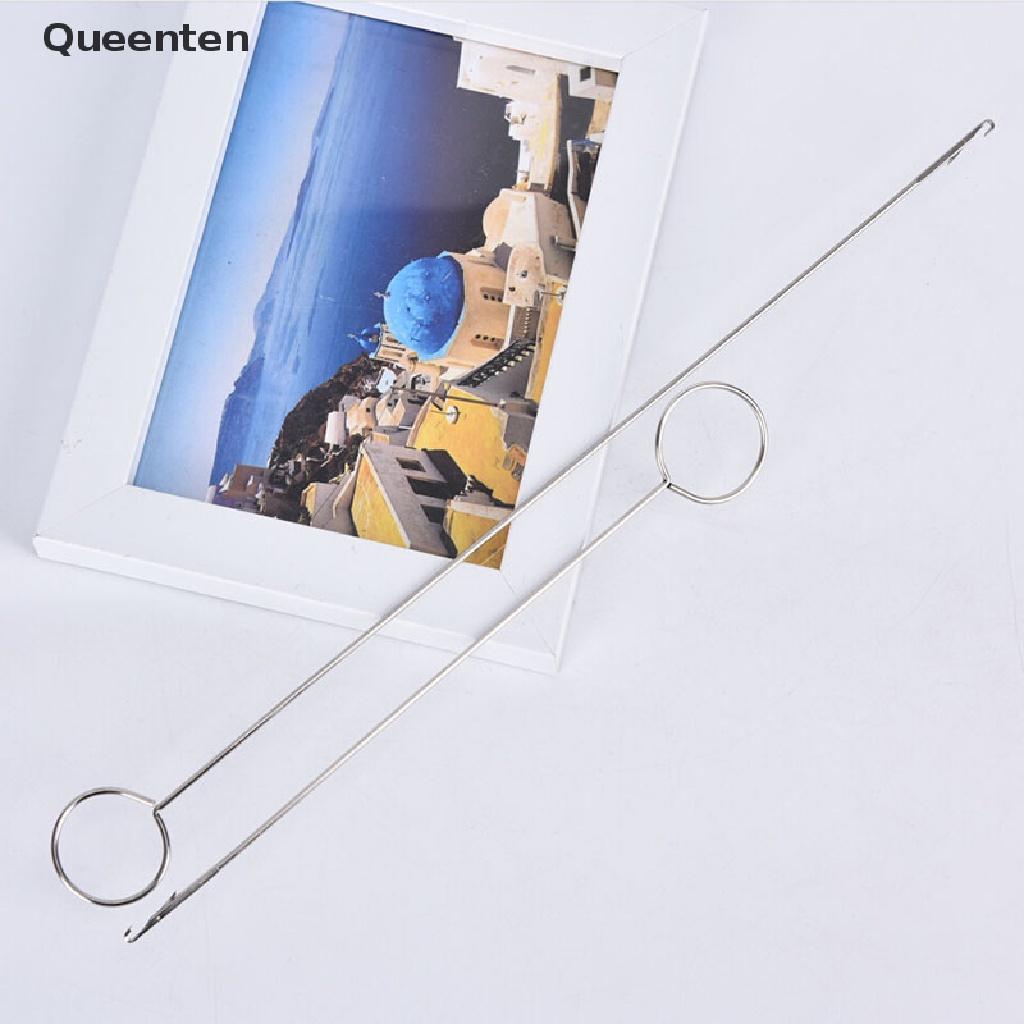 Queenten Stainless Steel Sewing Loop Turner Hook Embroidery DIY Needlework Tools QT