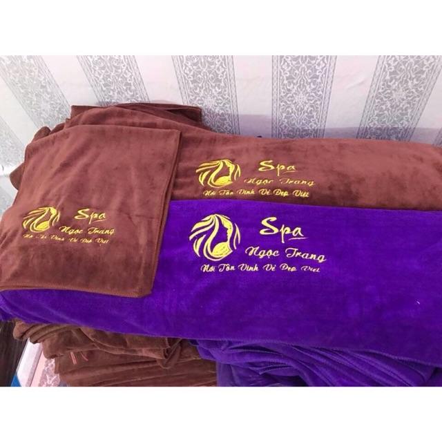 Khăn tắm body chuyên cho spa 70x140 cm