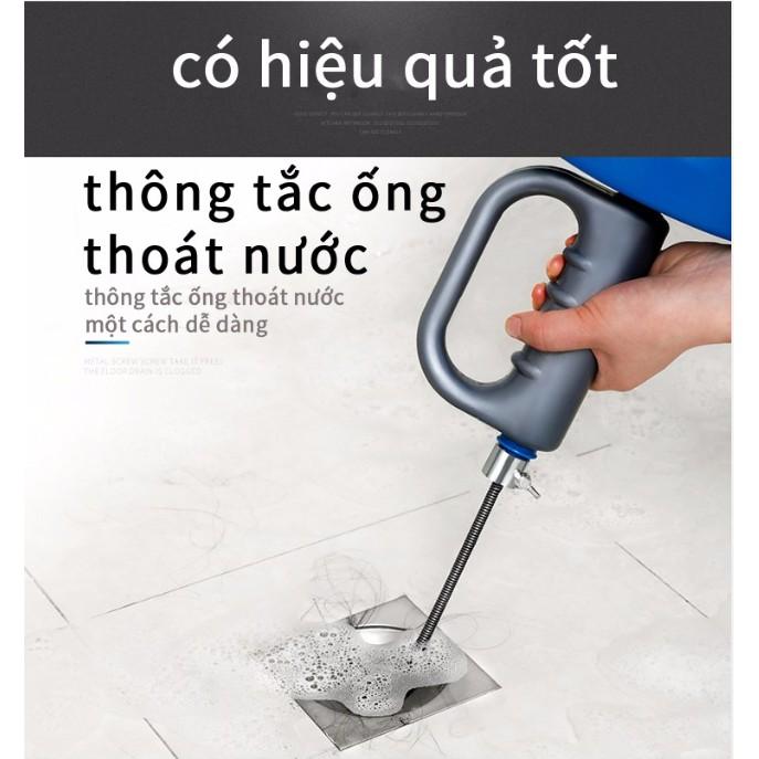 Máy thông tắc cống nhanh nhà bếp, nhà vệ sinh, xử lý tóc (10m) - Home and Garden