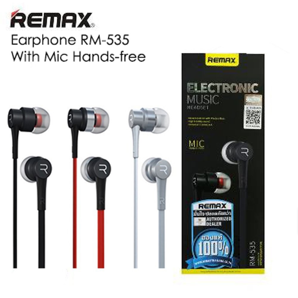 Tai nghe có mic Remax RM 535 - Hàng nhập khẩu