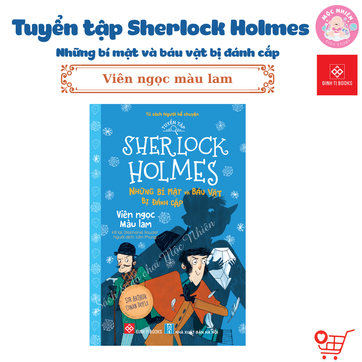 Sách - Tuyển tập Sherlock Holmes - Những bí mật và báu vật bị đánh cắp (10 tập) - Đinh Tị Books