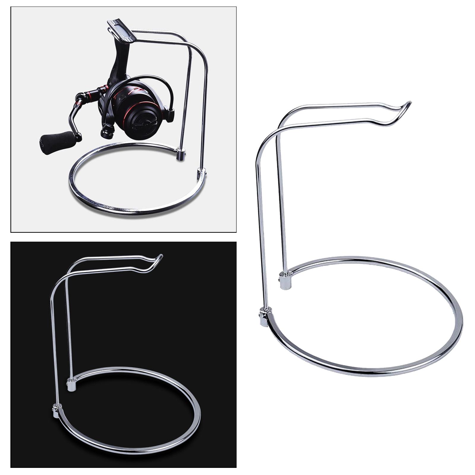 Sturdy Fishing Reel Display Stand Spinning Reel Gear Rack Stores Storage