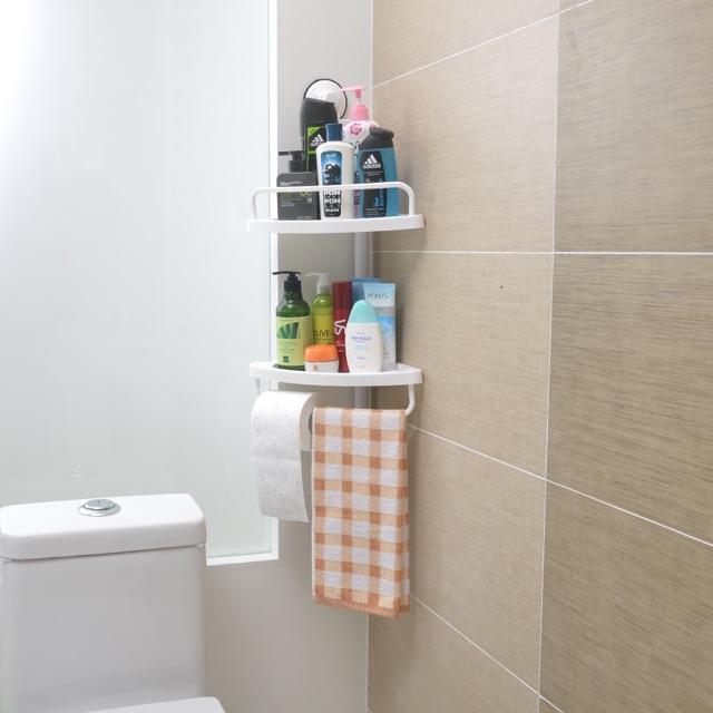 Kệ góc 2 tầng hít chân không