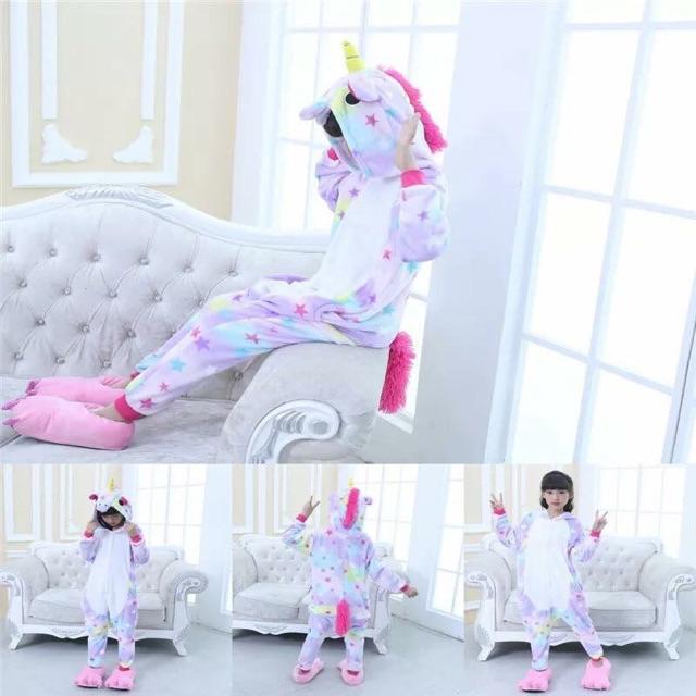 Bộ Đồ Thú Unicorn Star Trẻ Em