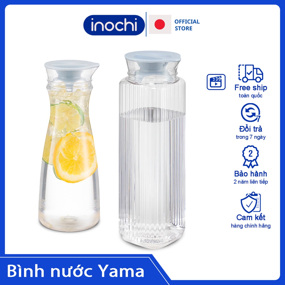 Bình nước Yama 1.3L - Bình Nước Lạnh Yama INOCHI - Nước Detox An Toàn Và Hiệu Quả