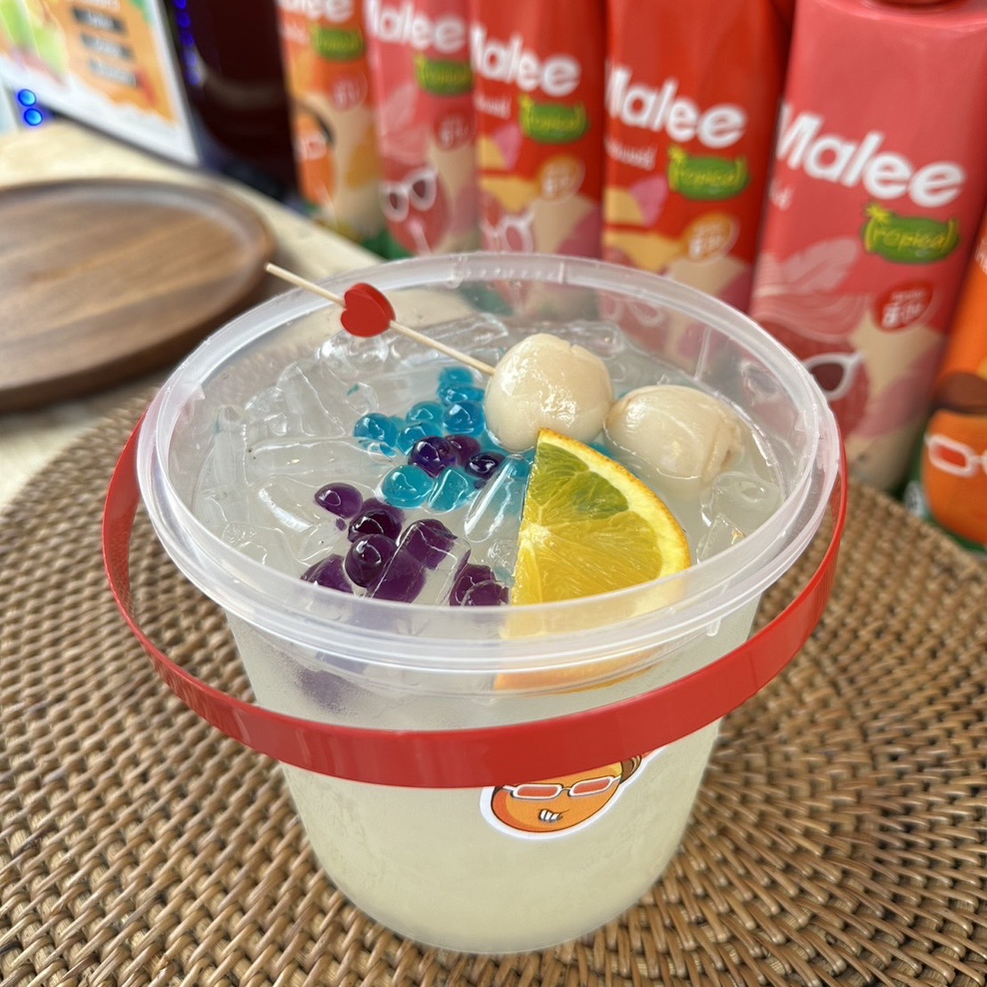 Nước Ép Hỗn Hợp Vải Và Nho Trắng Malee Tropical 1L