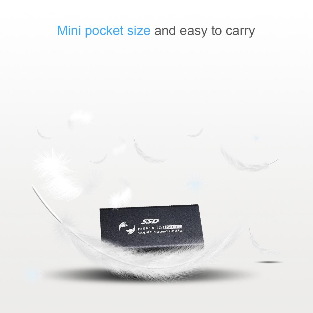 Bộ chuyển đổi Case mSATA sang USB3.0