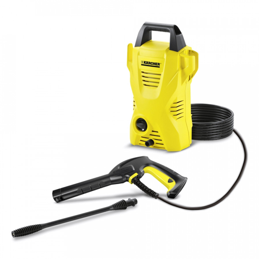 Combo Máy Phun Rửa Áp Lực Cao Karcher K 2 Basic OJ và Nước Rửa 3 in 1