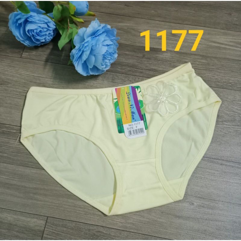 Combo 10 Quần Lót Nữ Đính Hoa Xinh Xắn Thun Cotton Mịn -Thái Lan