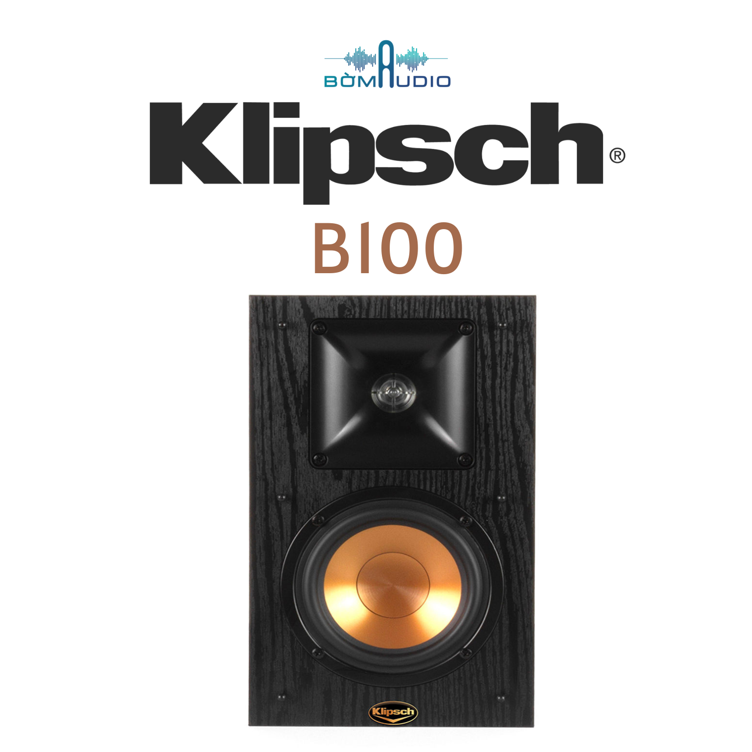 Loa bookshelf Klipsch Synergy Black Label B-100 hàng chính hãng 100%