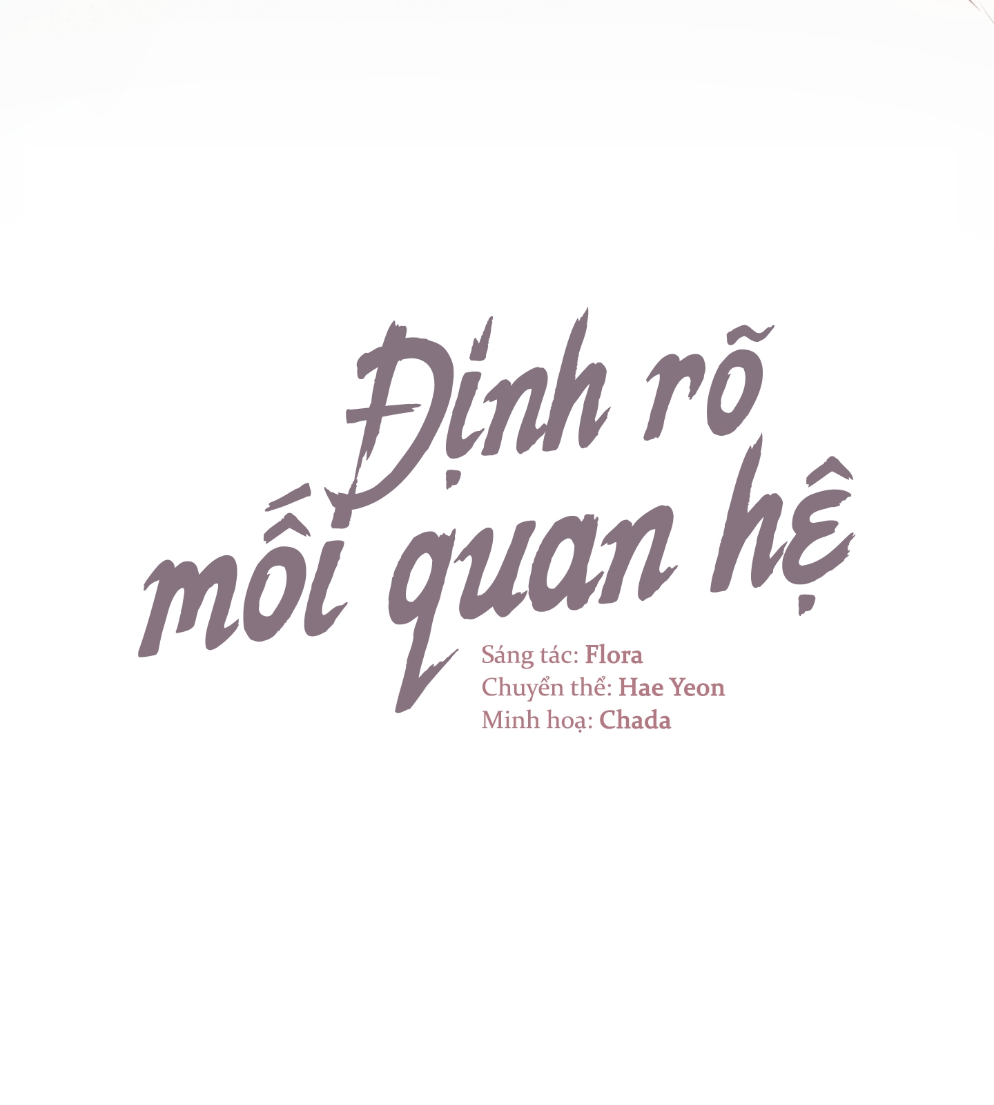 định rõ mối quan hệ chapter 17 20