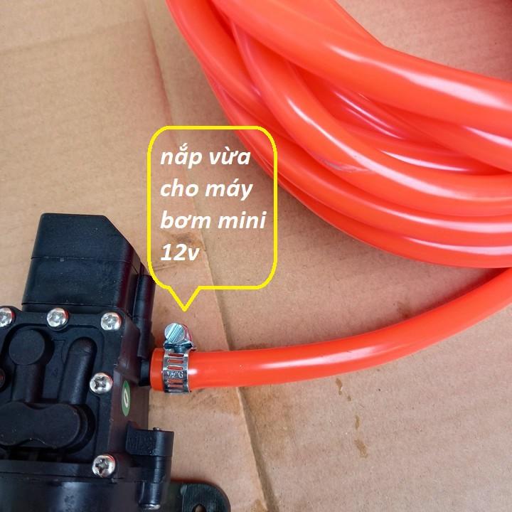 Bộ phụ kiện máy rửa xe mini 12v kèm vòi xịt