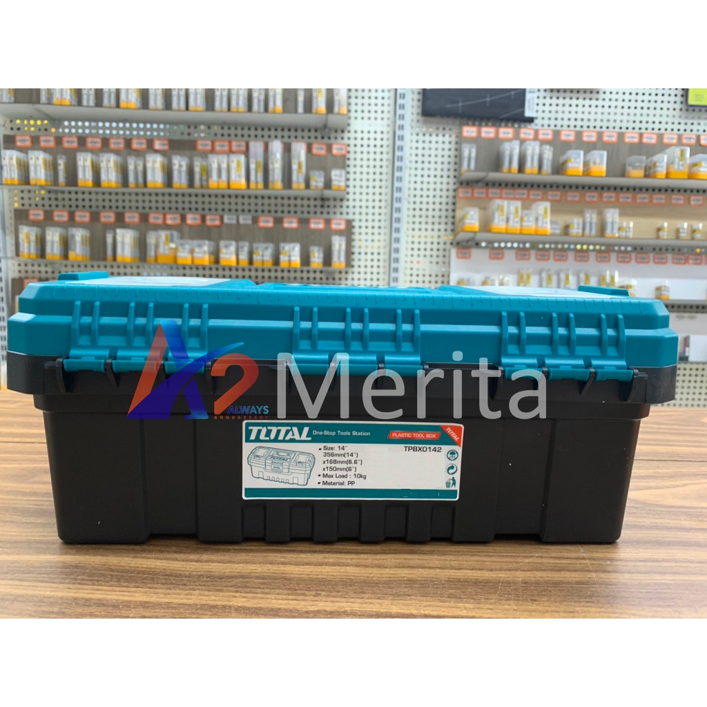 Thùng đồ nghề khóa kim loại 14" Total TPBX0142
