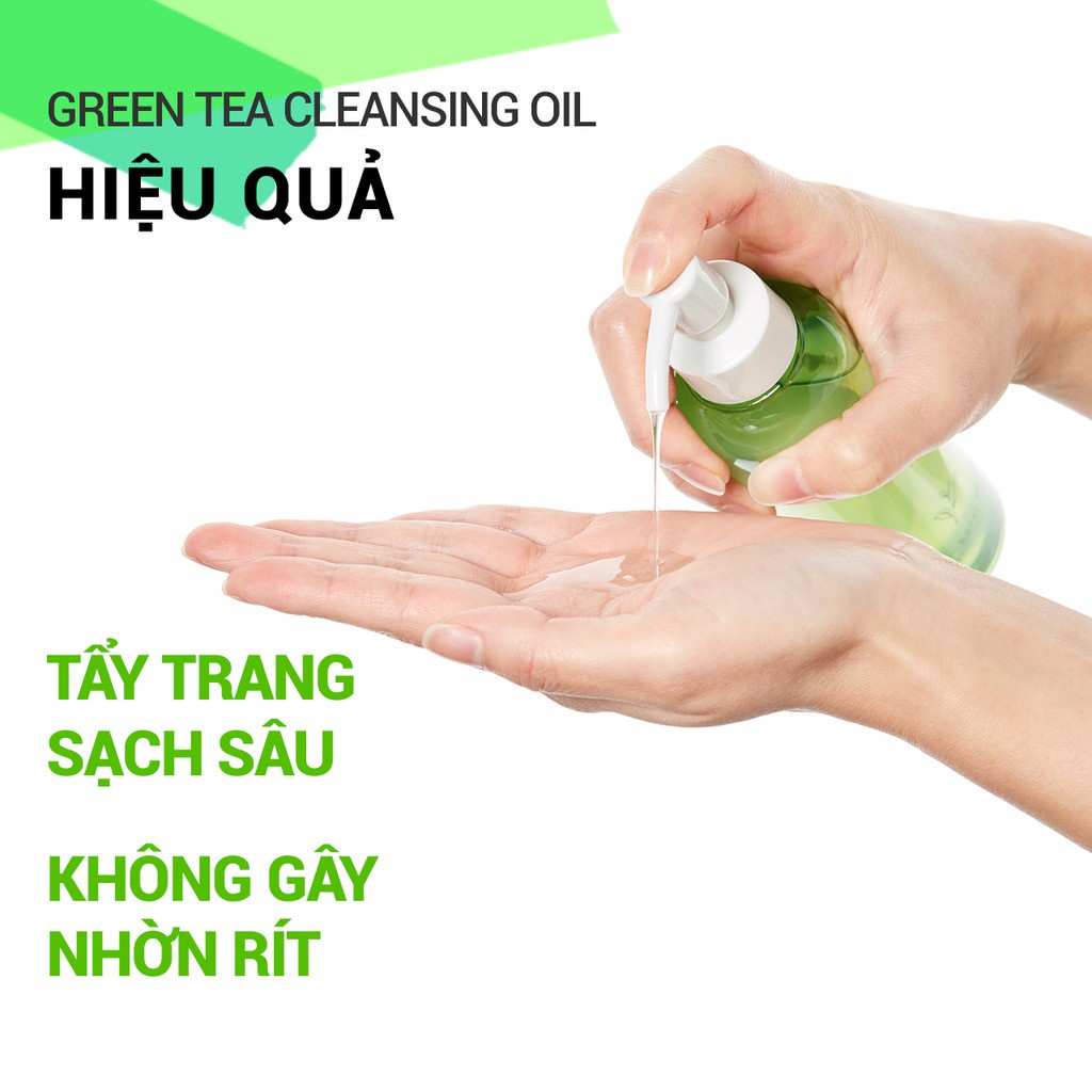 Dầu tẩy trang trà xanh innisfree Green Tea Hydrat Amino Cleansing oil 150ml