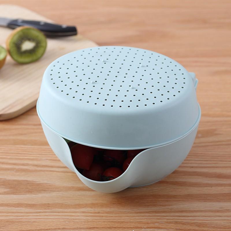 Rổ Đựng Trái Cây Kèm Giá Đỡ Điện Thoại Tiện Dụng