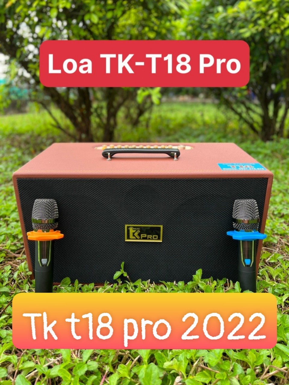 Loa karaoke công suất lớn T18 Pro hát hay năm 2022