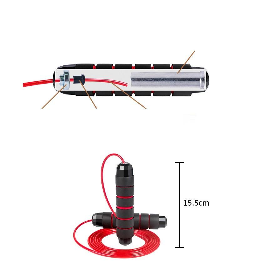 Dây Nhảy Thể Dục SPORTY Tập Thể Lực Giảm Cân Giảm Mỡ Bụng Đốt Cháy Calo, Tập Luyên Boxing