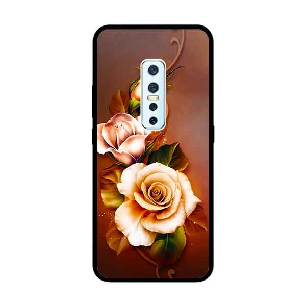 Ốp Lưng in cho Vivo V17 Pro Mẫu Hoa Hồng 1 - Hàng Chính Hãng
