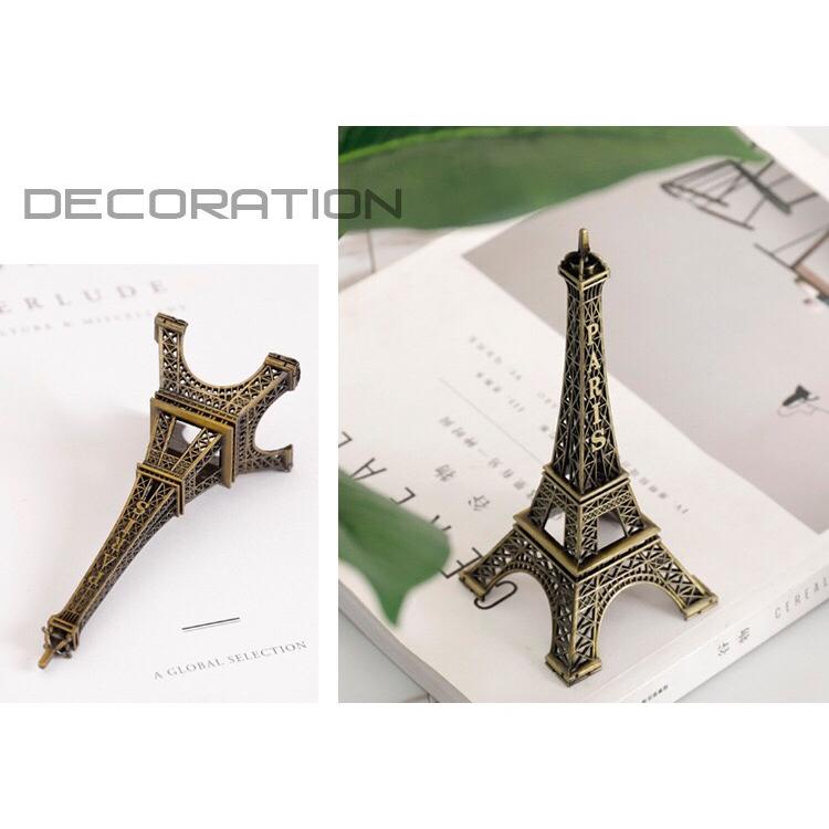 Mô hình Tháp Eiffel bằng Thép Không Gỉ size 18 Cm