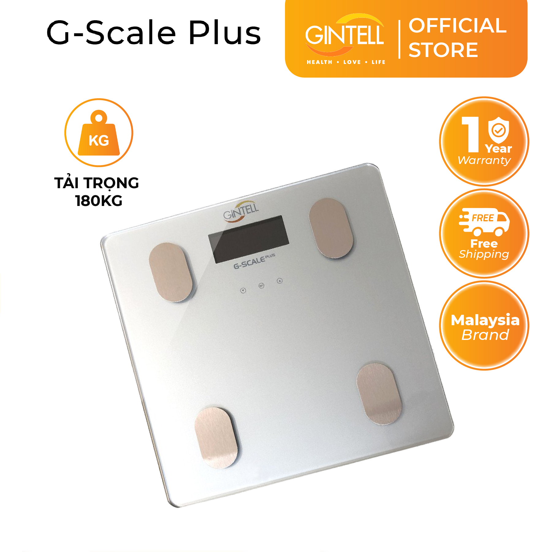|GIÁ SỐC| Cân Điện Tử G-Scale Plus | 1 Năm Bảo Hành