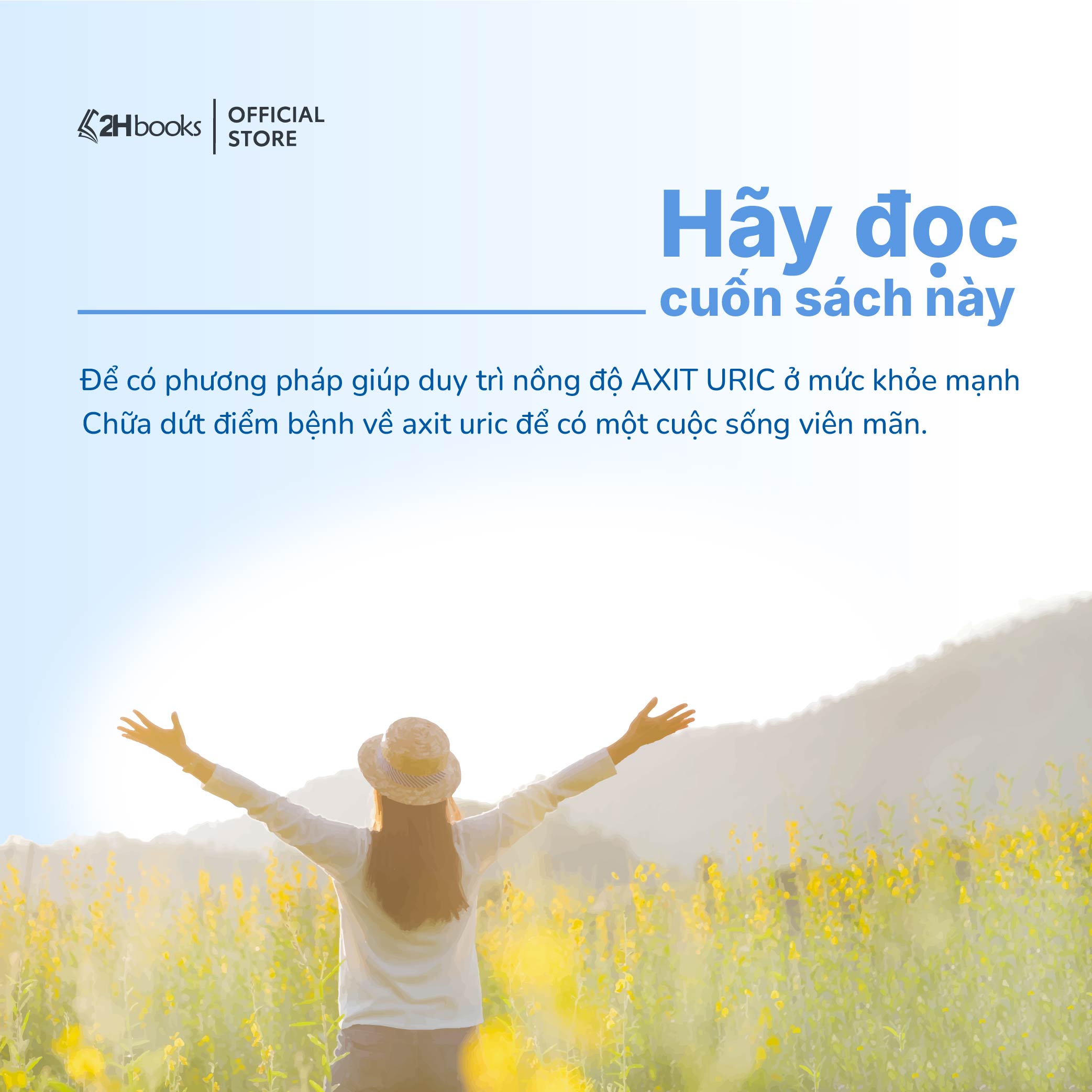 Sách- Chỉ Tại Axit Uric (Xuất Bản 2024)- 2HBooks
