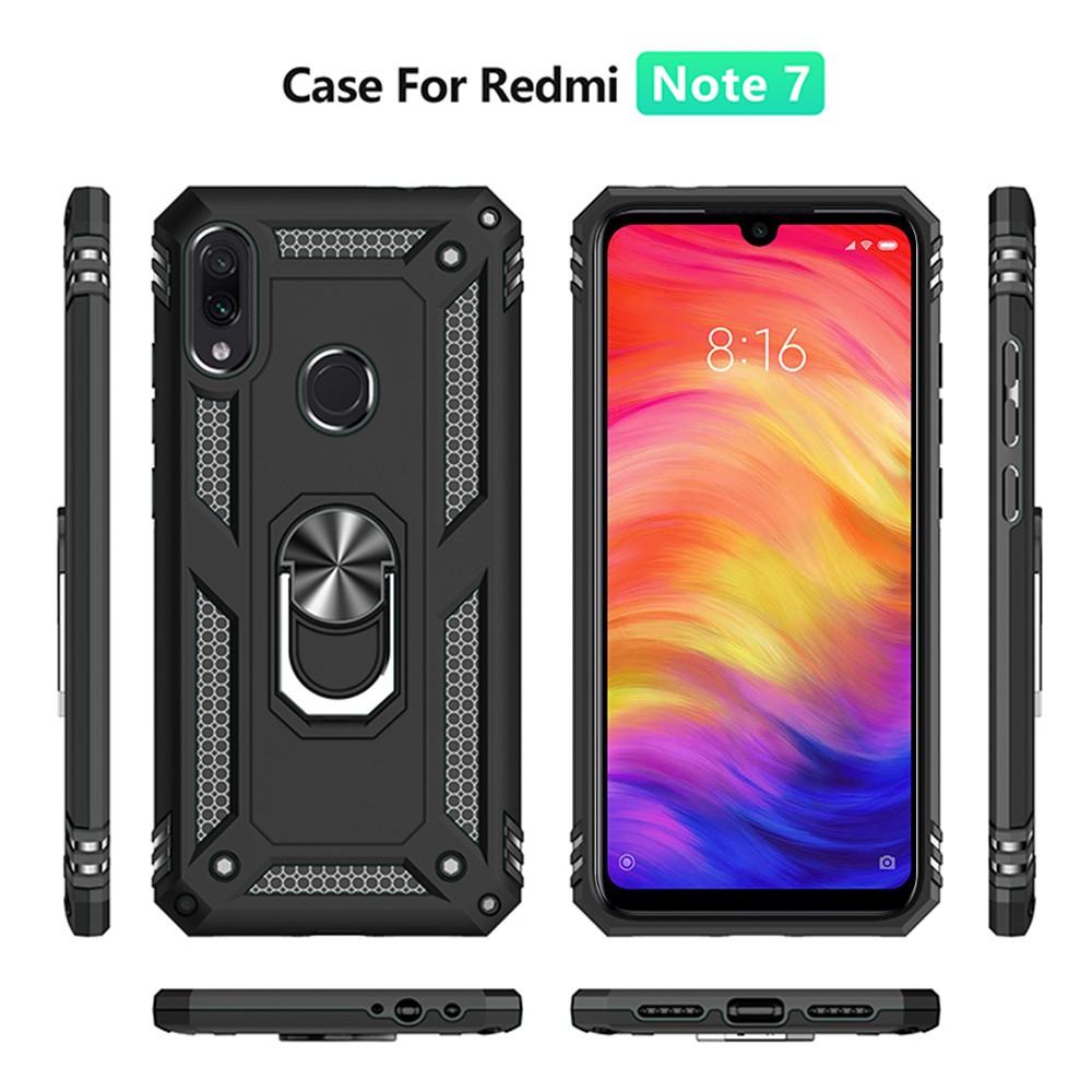 Ốp lưng cho Xiaomi Redmi Note 7 Pro chống sốc 2 lớp kèm nhẫn iring làm giá đỡ