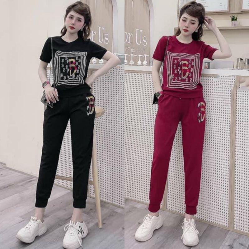SÉT BỘ THỂ THAO ĐÍNH ĐÁ B SIÊU SANG