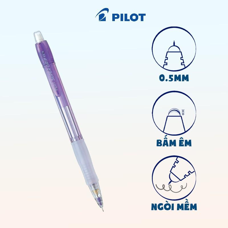 Bút chì bấm Pilot Super Grip Neon