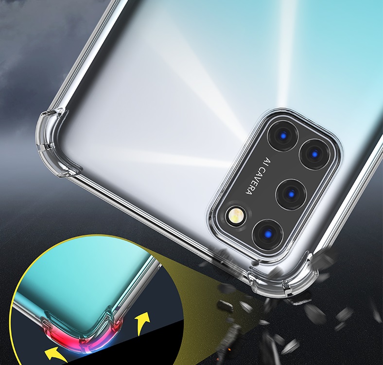 Ốp lưng Silicone dẻo trong chống sốc cho OPPO A72 - Hàng Cao Cấp