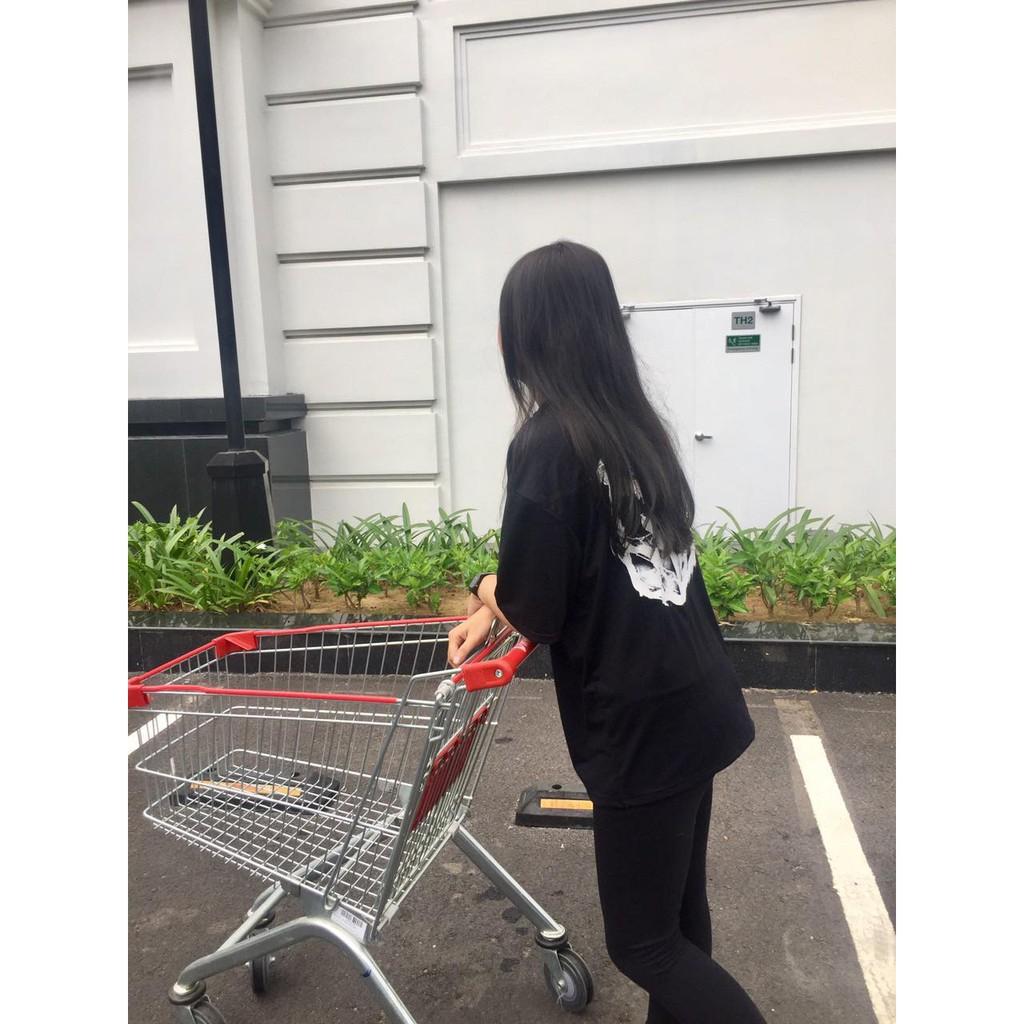 Áo Thun UNISEX Nam Nữ Tay Lửng From Rộng Giá Rẻ
