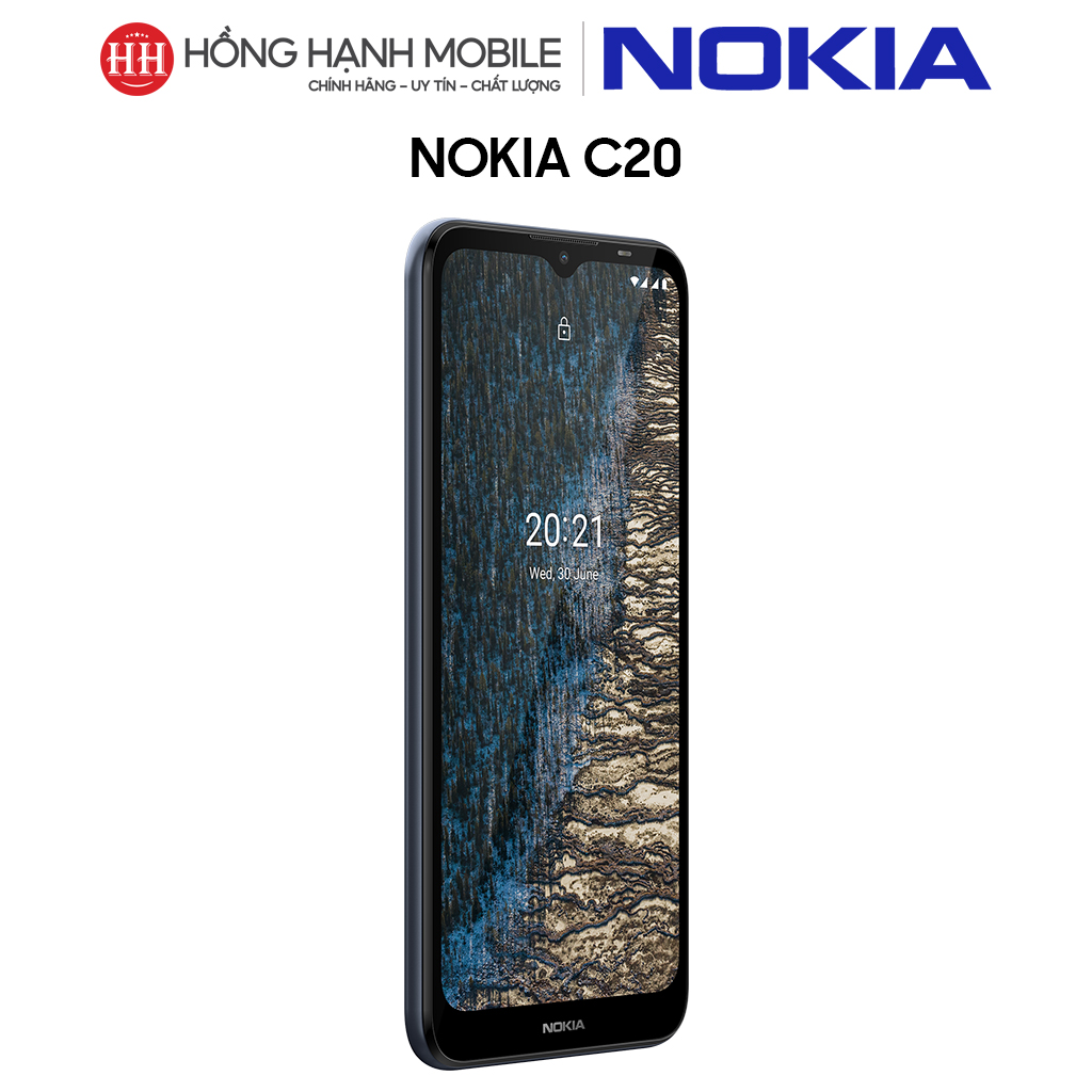 Điện Thoại Nokia C20 2GB/16GB - Hàng Chính Hãng