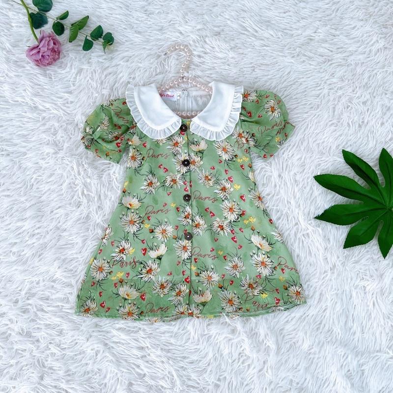 Váy Mẹ - Bé Gái 4 - 64kg Chất Tơ Lụa Ép Nổi CAO CẤP Mềm Mát