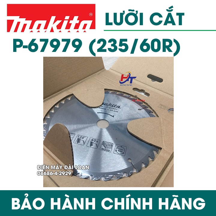 Lưỡi cắt gỗ 230MM 60R MAKITA P-67979