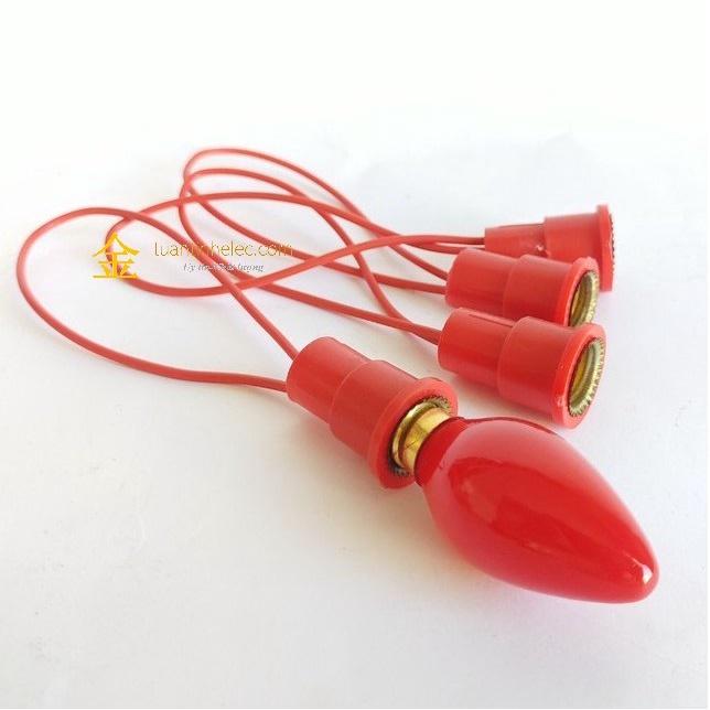 Đèn quả ớt, chuôi đèn quả ớt, đèn thờ, đèn lồng, đèn trang trí.