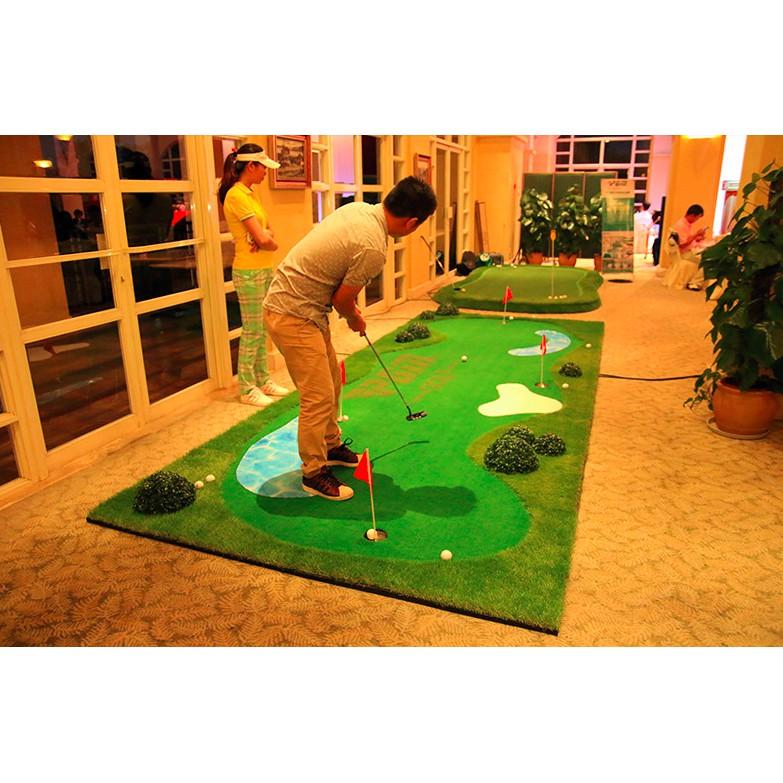 THẢM PUTTING GOLF CAO CẤP 200X500CM