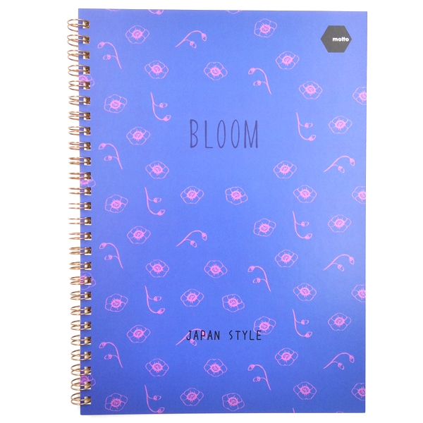 Sổ Lò Xo Twin Notebook BLOOM Motto B5 60 Trang CYTNB5-BL