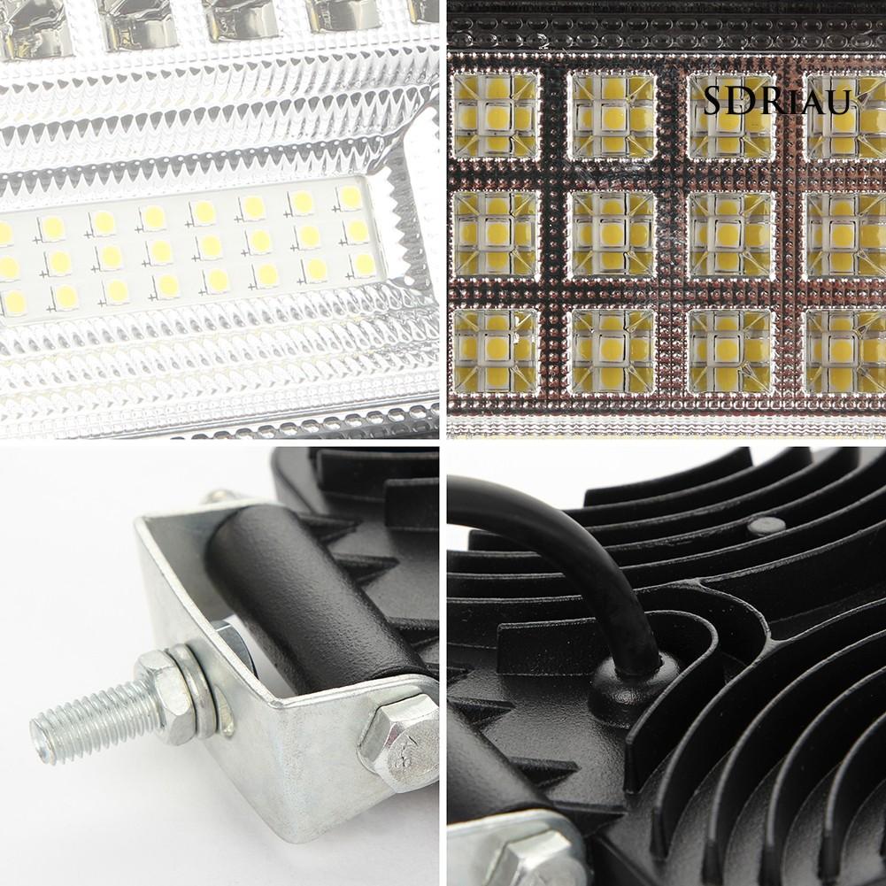 Đèn Led Hình Vuông Siêu Sáng 126w Cho Xe Hơi