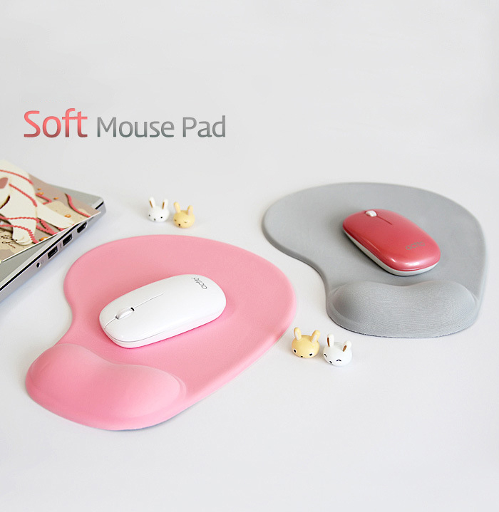 Miếng Lót Chuột Silicone Mềm Có Đệm Đỡ Cổ Tay