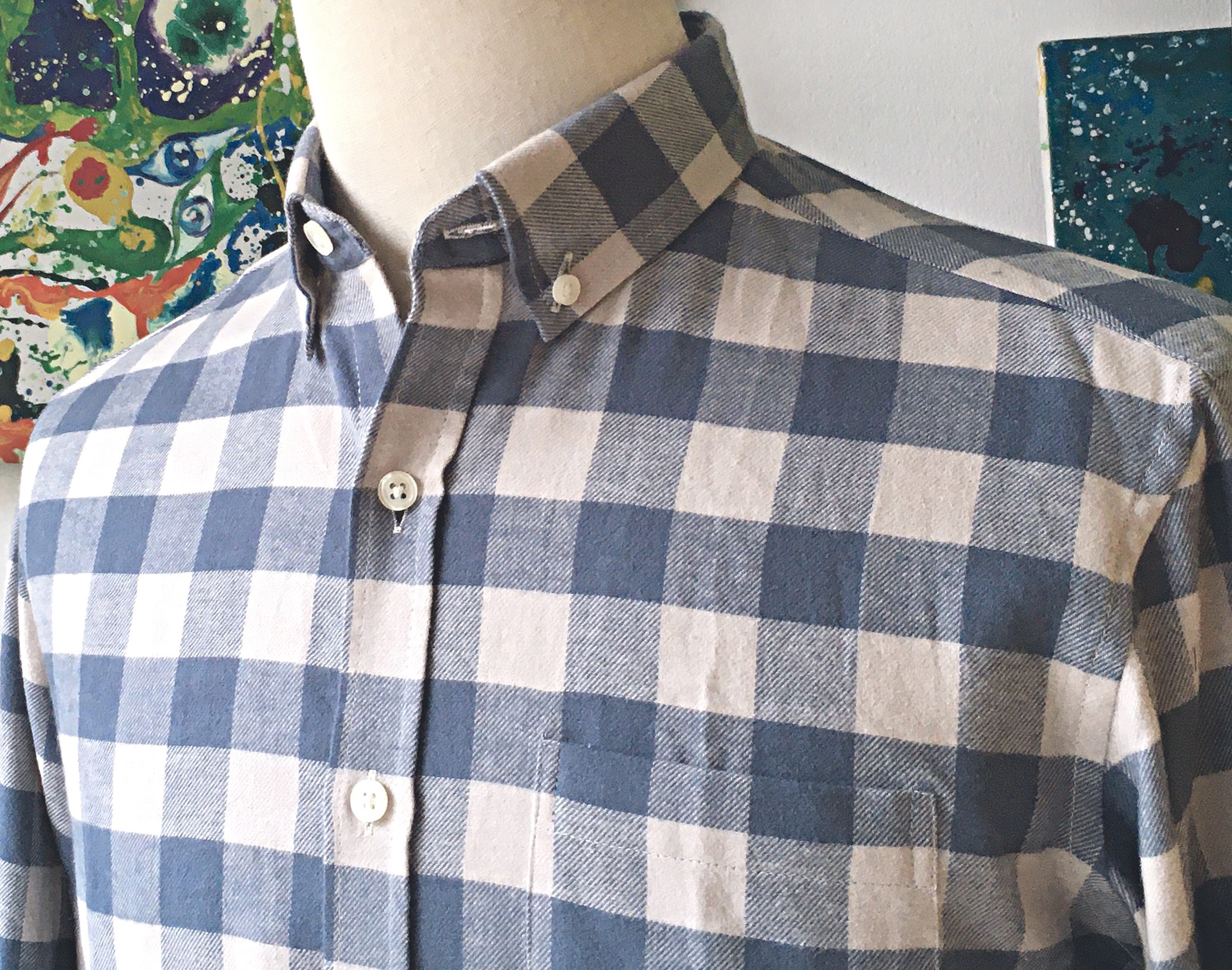 Áo sơ mi caro Nam - FLANNEL SHIRT Ngầu Store chất liệu cotton dạ mềm mại, thoáng