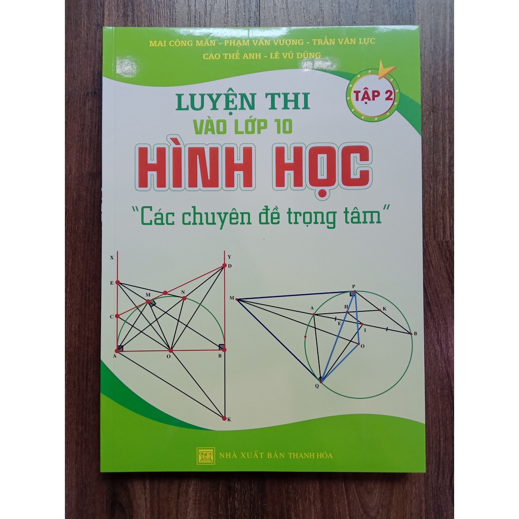 Sách - Combo Luyện thị vào lớp 10 Đại Số + Hình học - các chuyên đề trọng tâm tập 1 + 2 ( 2022 )