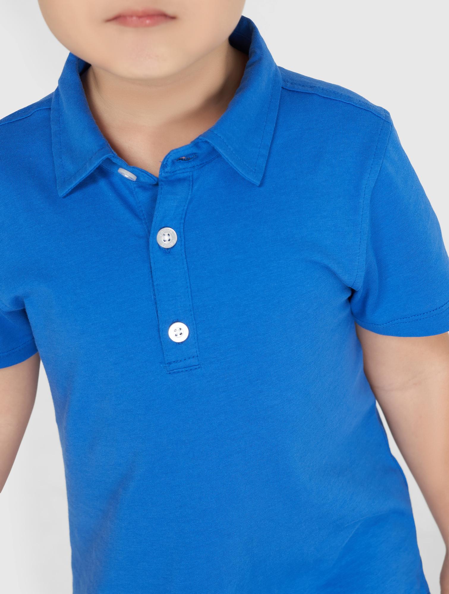 Áo polo bé trai cotton USA in hình CANIFA - 2TP21S005