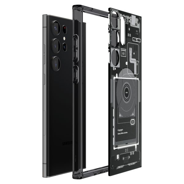 Ốp lưng Spigen Ultra Hybrid Zero One cho Samsung S23 Ultra - Thiết kế đặt biệt, chống sốc, chống bẩn, viền camera cao - Hàng chính hãng