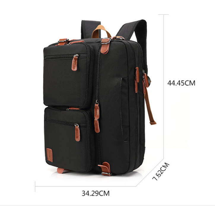 Túi chống sốc - Balo nam 2 in 1 phong cách châu Âu siêu cao cấp, thời thượng, lịch lãm, sang trọng và tiện dụng