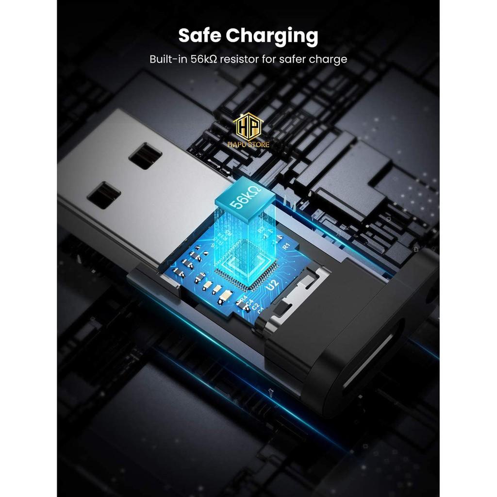 Đầu chuyển đổi USB 3.0 sang USB Type C Ugreen 50533 chính hãng - Hàng Chính Hãng