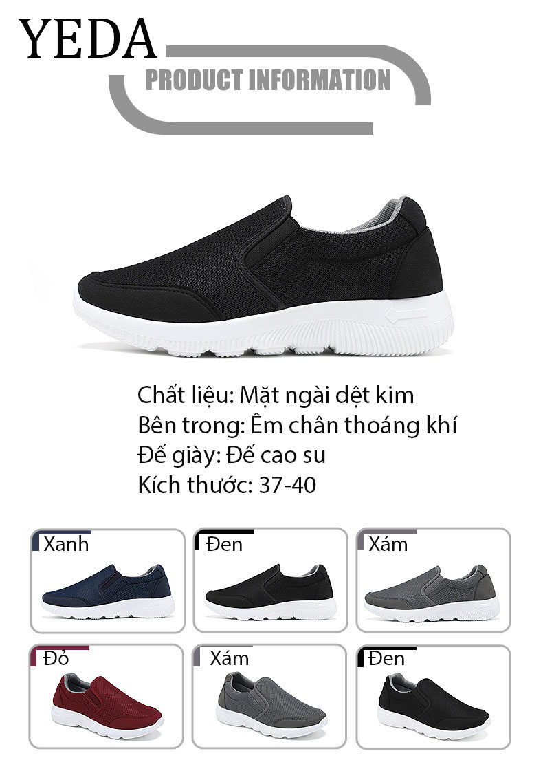 Giày thể thao thời trang nữ thiết kế dệt kim mềm nhẹ mã J11