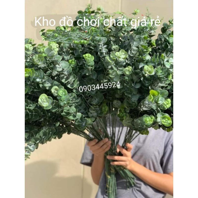 Cành lá táo dài 90cm- Cành lá giả