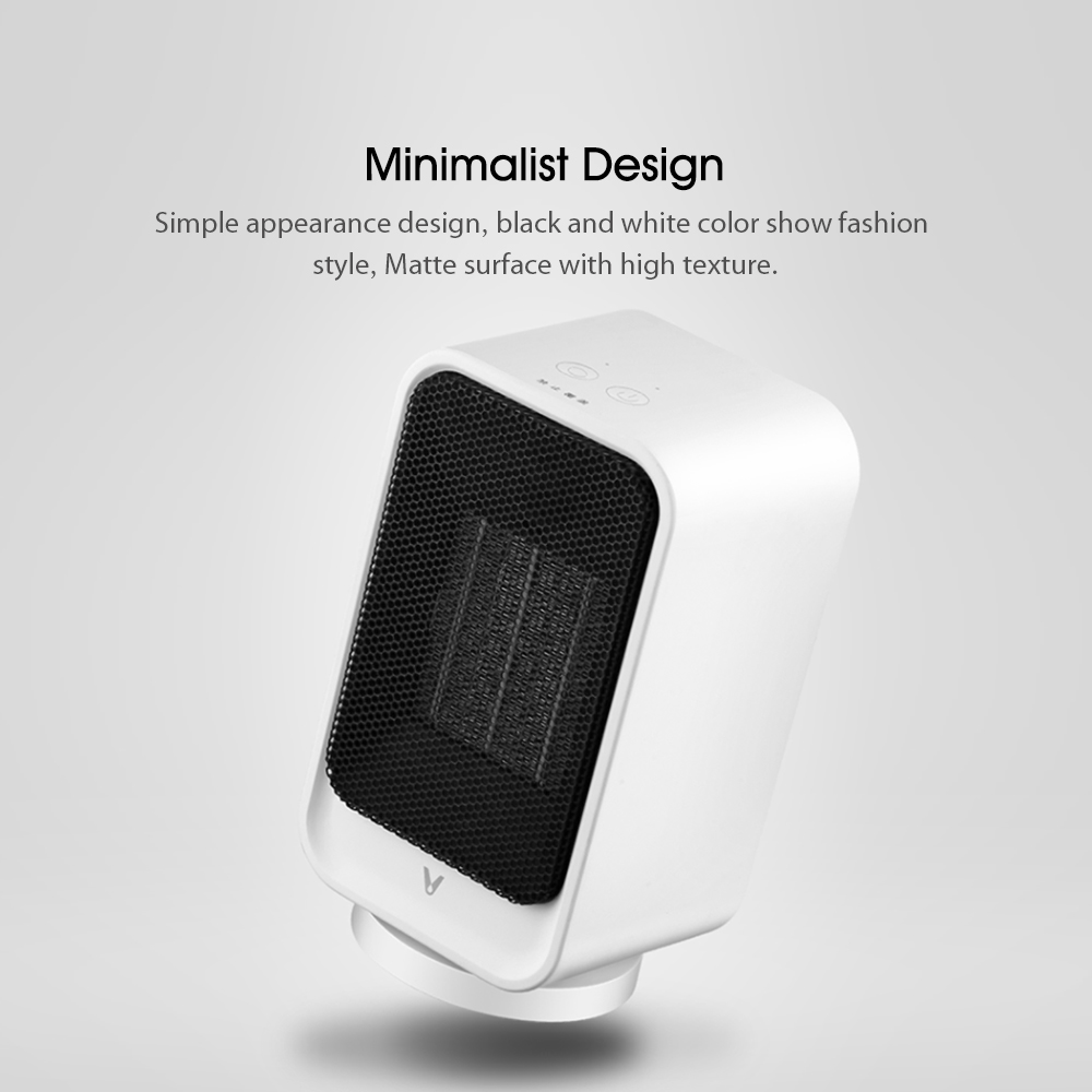 Máy Sưởi Điện Mini Để Bàn Xiaomi Yunmi Viomi Vxnf02 800W Góc Rộng 60°