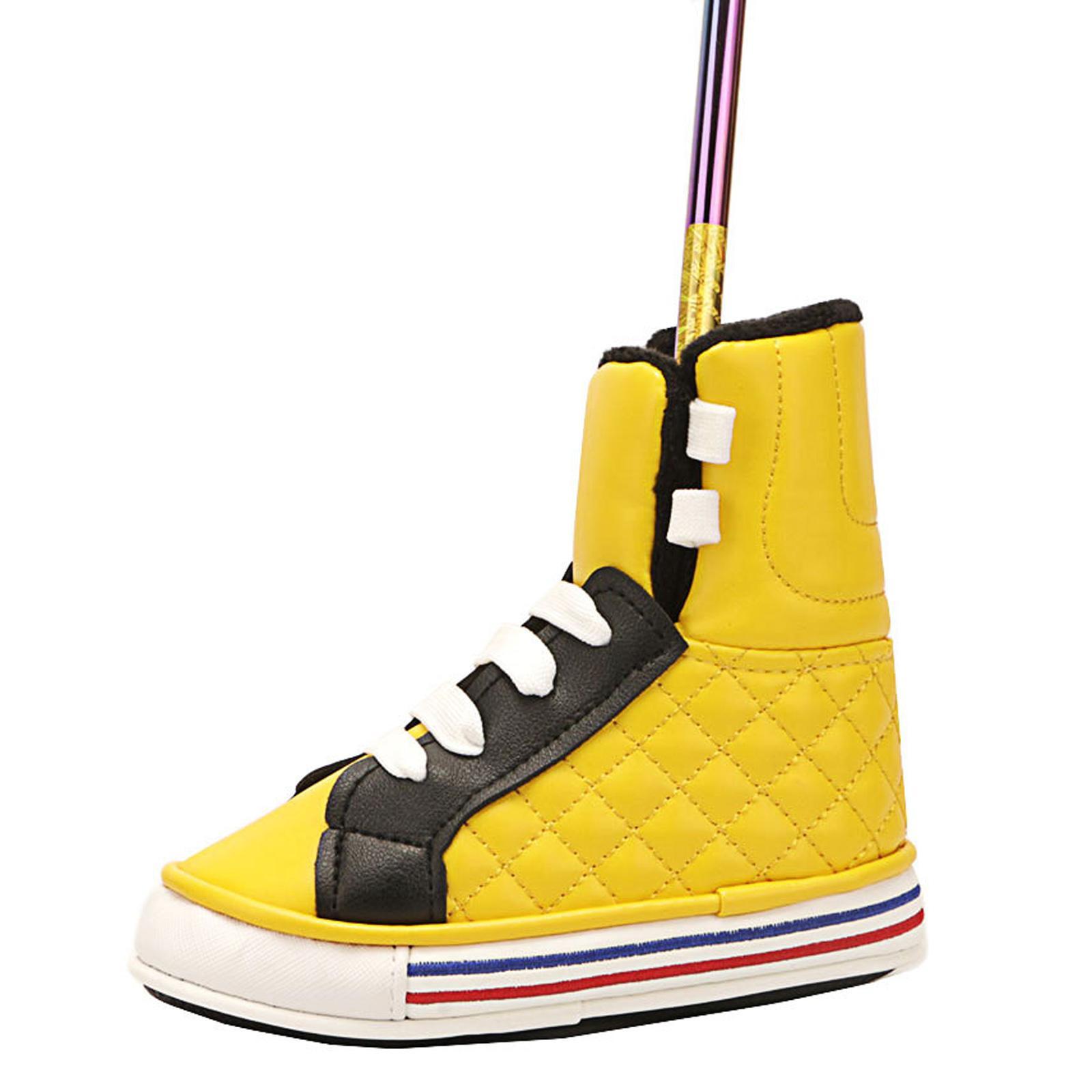 Golf Putter Headcover Golf Putter Head Covers Sneakers Shaped Fashion Women Men Golf Head Cover Protector Protective Sleeve Golf Accessories