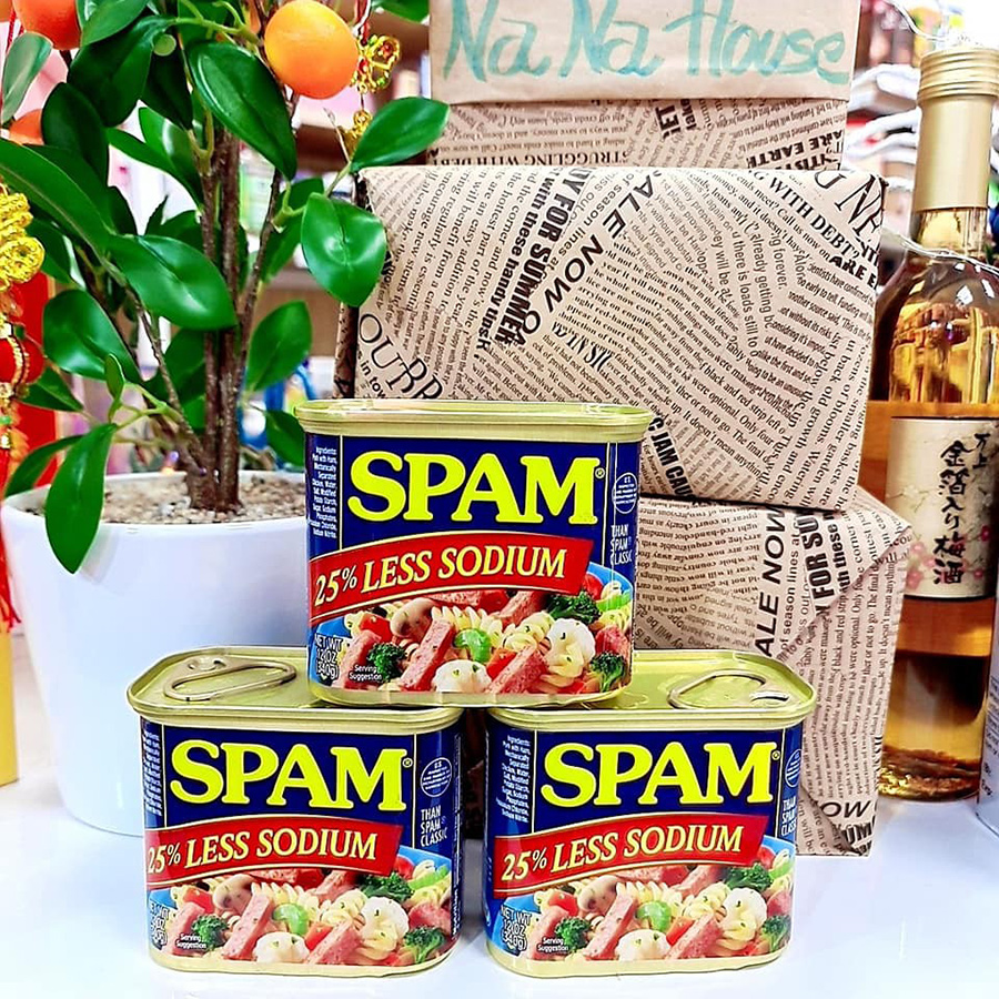 Thịt Hộp Hormel Spam Less Sodium 340g